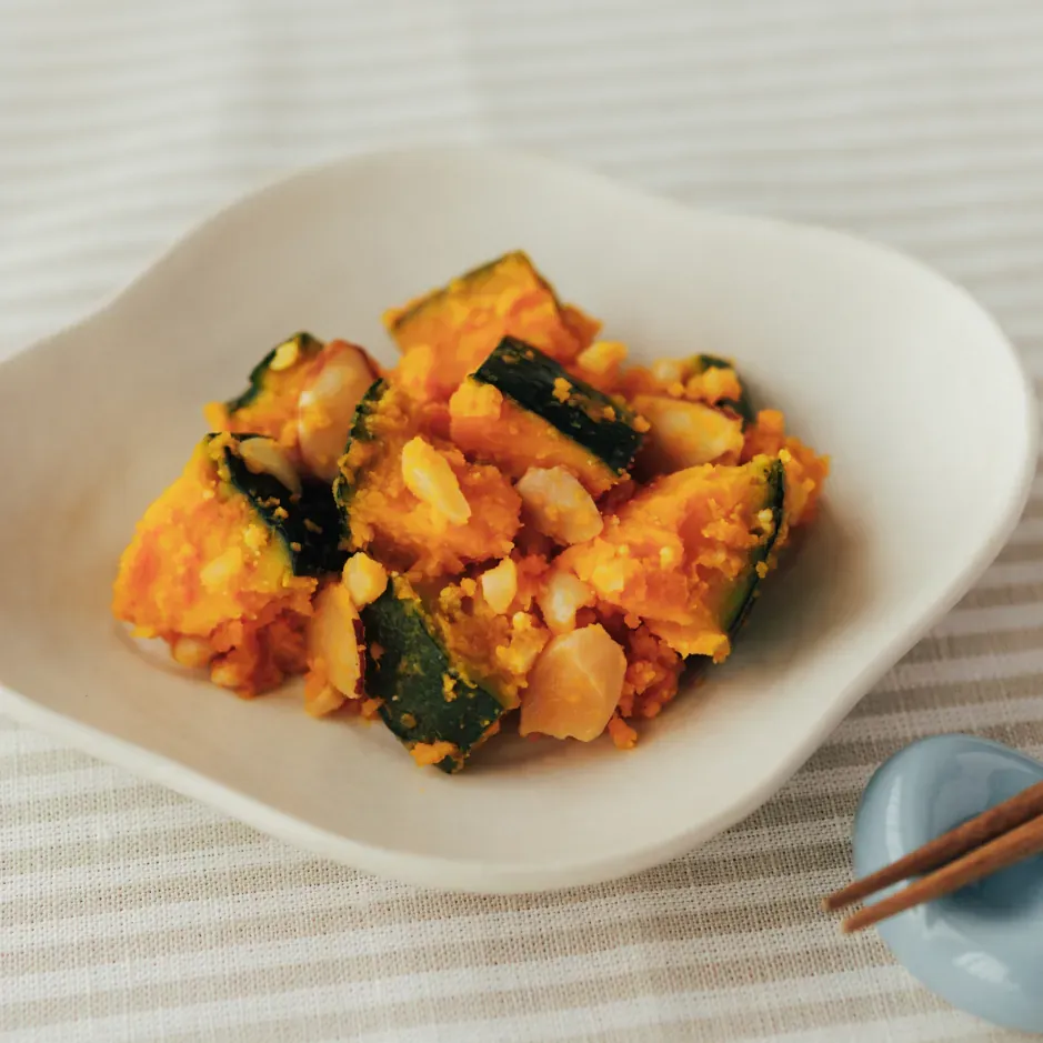 かぼちゃのハニーナッツサラダ