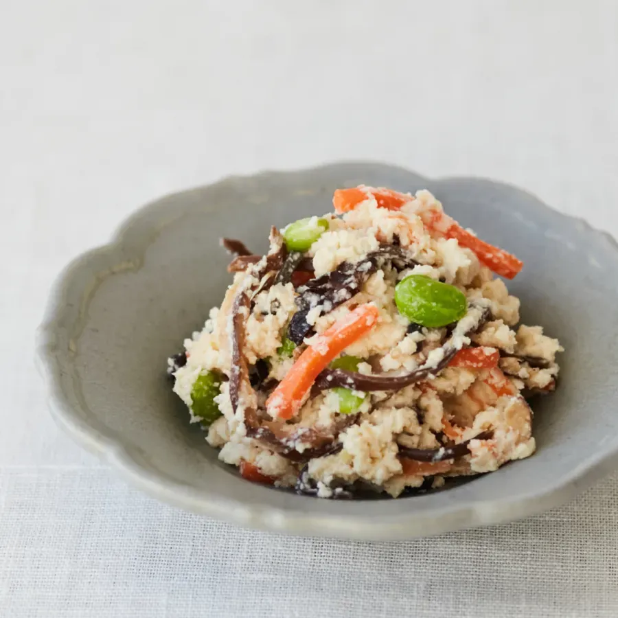 ごま香る白和え