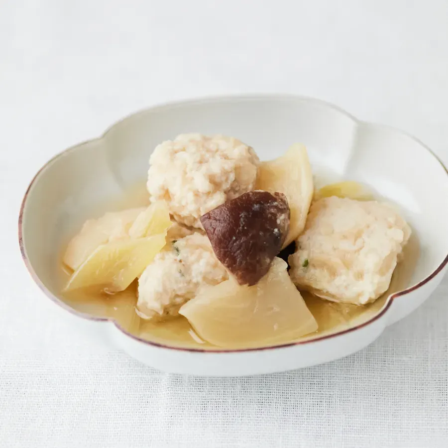 つみれとカブのぽかぽか煮