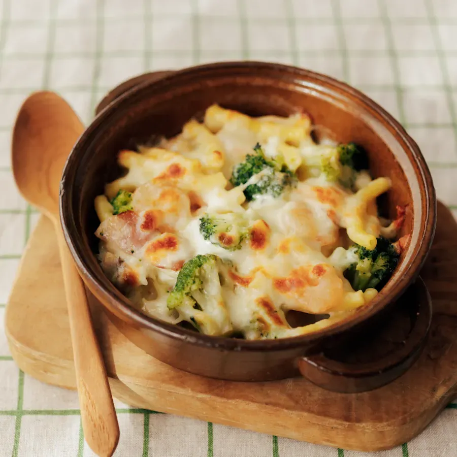 マカロニえびグラタン